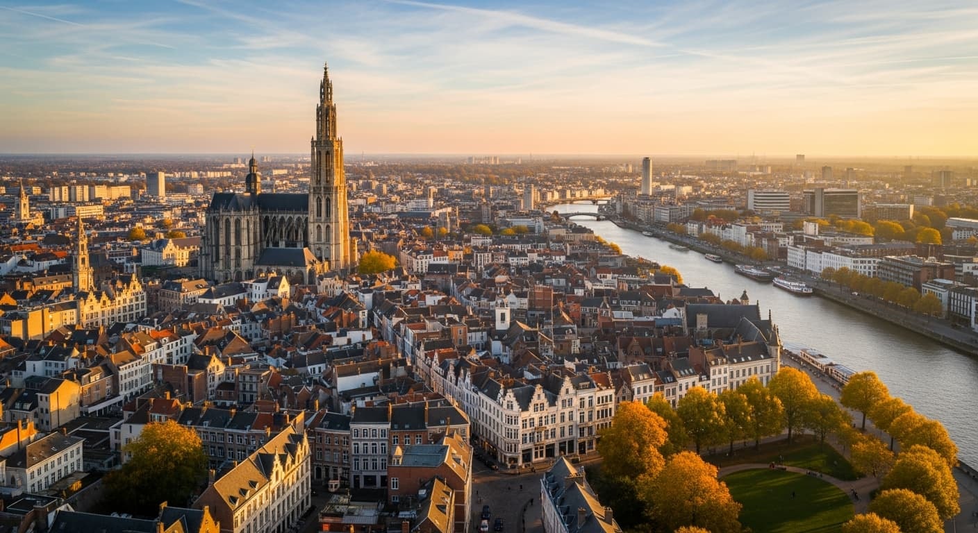 Antwerp cityscape - Discover the beauty and culture of Antwerp