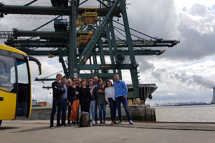 Guided Antwerp Port Tour, in your Car or Minibus tour image