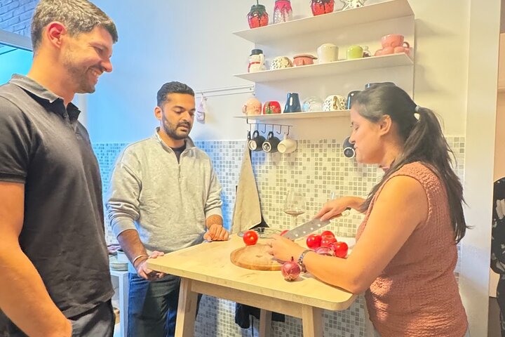 Private Authentic Indian Cooking Class in Antwerp with Aastha tour image