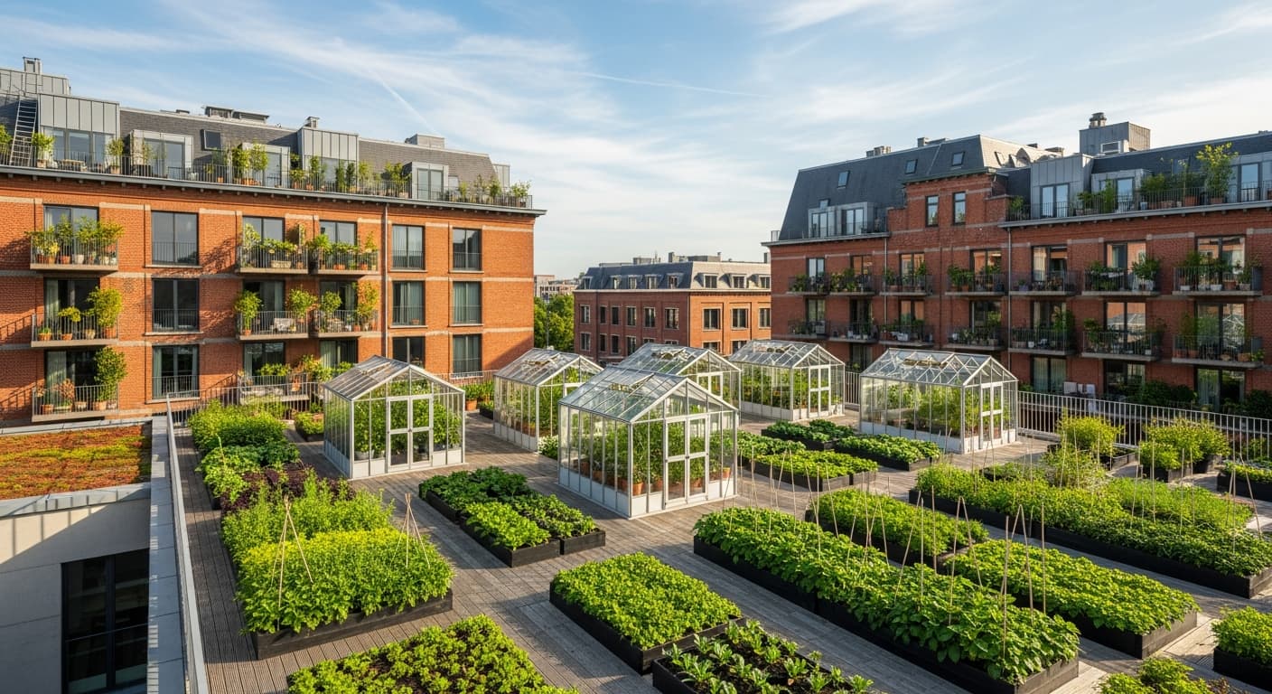 't Groen Kwartier: Exploring Antwerp's Green Quarter and Urban Farming Revolution